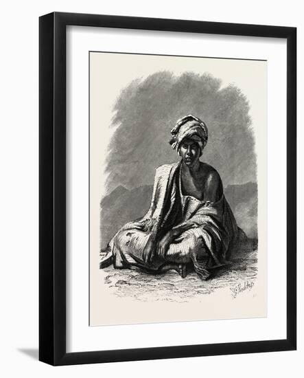 Fellah Boy from El-Kab. Egypt, 1879-null-Framed Giclee Print