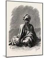 Fellah Boy from El-Kab. Egypt, 1879-null-Mounted Giclee Print