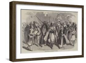 Fellah Marriage Procession in Latakia-Joseph-Austin Benwell-Framed Giclee Print