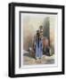 Fellah Woman and Child, Illustration from The Valley of the Nile, Engraved by Charles Bour-Achille-Constant-Théodore-Émile Prisse d'Avennes-Framed Giclee Print