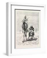 Fellaheen Riding to Market, Egypt, 1879-null-Framed Giclee Print