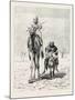 Fellaheen Riding to Market, Egypt, 1879-null-Mounted Giclee Print