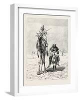 Fellaheen Riding to Market, Egypt, 1879-null-Framed Giclee Print