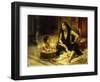 Fellahin and Child, The Bath-Frederick Arthur Bridgman-Framed Giclee Print