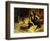 Fellahin and Child-Frederick Arthur Bridgman-Framed Giclee Print