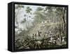 Felling of a Forest, Brazil-Johann Moritz Rugendas-Framed Stretched Canvas