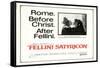 Fellini Satyricon, UK Movie Poster, 1969-null-Framed Stretched Canvas