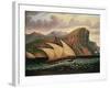 Felucca in Gibraltar-Thomas Chambers-Framed Giclee Print