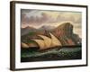 Felucca in Gibraltar-Thomas Chambers-Framed Giclee Print