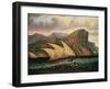 Felucca in Gibraltar-Thomas Chambers-Framed Giclee Print