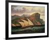 Felucca in Gibraltar-Thomas Chambers-Framed Giclee Print