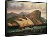 Felucca in Gibraltar-Thomas Chambers-Framed Stretched Canvas