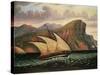 Felucca in Gibraltar-Thomas Chambers-Stretched Canvas