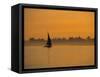 Felucca on River Nile, Luxor, Egypt-Jon Arnold-Framed Stretched Canvas