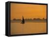 Felucca on River Nile, Luxor, Egypt-Jon Arnold-Framed Stretched Canvas