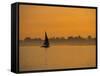 Felucca on River Nile, Luxor, Egypt-Jon Arnold-Framed Stretched Canvas