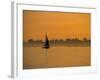 Felucca on River Nile, Luxor, Egypt-Jon Arnold-Framed Photographic Print