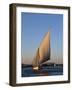 Felucca on the Nile at Aswan, Egypt, North Africa, Africa-Harding Robert-Framed Photographic Print
