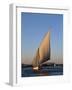 Felucca on the Nile at Aswan, Egypt, North Africa, Africa-Harding Robert-Framed Photographic Print