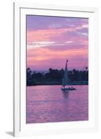 Felucca on the Nile River, Luxor, Egypt, North Africa, Africa-Richard Maschmeyer-Framed Photographic Print