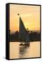 Felucca on the Nile River, Luxor, Egypt, North Africa, Africa-Richard Maschmeyer-Framed Stretched Canvas