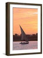 Felucca on the Nile River, Luxor, Egypt, North Africa, Africa-Richard Maschmeyer-Framed Photographic Print