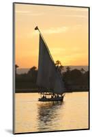 Felucca on the Nile River, Luxor, Egypt, North Africa, Africa-Richard Maschmeyer-Mounted Photographic Print