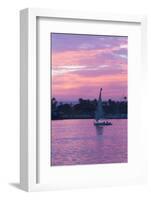 Felucca on the Nile River, Luxor, Egypt, North Africa, Africa-Richard Maschmeyer-Framed Photographic Print