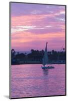 Felucca on the Nile River, Luxor, Egypt, North Africa, Africa-Richard Maschmeyer-Mounted Photographic Print