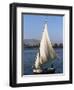 Felucca on the River Nile, Egypt, North Africa, Africa-Guy Thouvenin-Framed Photographic Print