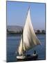 Felucca on the River Nile, Egypt, North Africa, Africa-Guy Thouvenin-Mounted Photographic Print