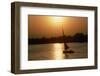 Felucca Sailing at Sunset-null-Framed Photographic Print