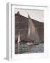 Felucca Sailing on the River Nile Near Aswan, Egypt, North Africa, Africa-Michael DeFreitas-Framed Photographic Print