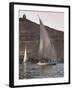 Felucca Sailing on the River Nile Near Aswan, Egypt, North Africa, Africa-Michael DeFreitas-Framed Photographic Print