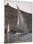 Felucca Sailing on the River Nile Near Aswan, Egypt, North Africa, Africa-Michael DeFreitas-Mounted Photographic Print