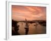 Feluccas on River Nile, Aswan, Egypt-Doug Pearson-Framed Photographic Print