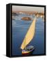 Feluccas on the River Nile, Aswan, Egypt, North Africa, Africa-Tuul-Framed Stretched Canvas