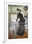 Female, 1902-Paul Cesar Helleu-Framed Giclee Print