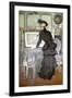 Female, 1902-Paul Cesar Helleu-Framed Giclee Print