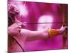 Female Archer Taking Aim-null-Mounted Photographic Print