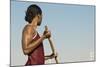 Female Athlete Preparing for Pole Jump-sirtravelalot-Mounted Photographic Print