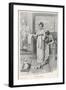 Female Attendant Helps Madama Butterfly to Dress-C.d. Weldon-Framed Art Print