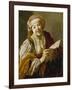 Female Balladeer, 1628-Hendrick Ter Brugghen-Framed Giclee Print