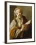 Female Balladeer, 1628-Hendrick Ter Brugghen-Framed Giclee Print