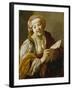 Female Balladeer, 1628-Hendrick Ter Brugghen-Framed Giclee Print