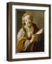 Female Balladeer, 1628-Hendrick Ter Brugghen-Framed Giclee Print