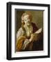 Female Balladeer, 1628-Hendrick Ter Brugghen-Framed Giclee Print