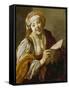 Female Balladeer, 1628-Hendrick Ter Brugghen-Framed Stretched Canvas