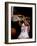 Female Basketball Player Slam Dunking-null-Framed Photographic Print