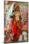 Female Bharata Natyam Dancer on Stage Performing Episode from the Ramayana Epic-null-Mounted Giclee Print